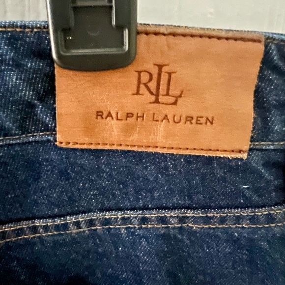 Women’s Lauren Ralph Lauren Jeans, Button Fly, Wide Leg, Size 14 - Picture 3 of 7